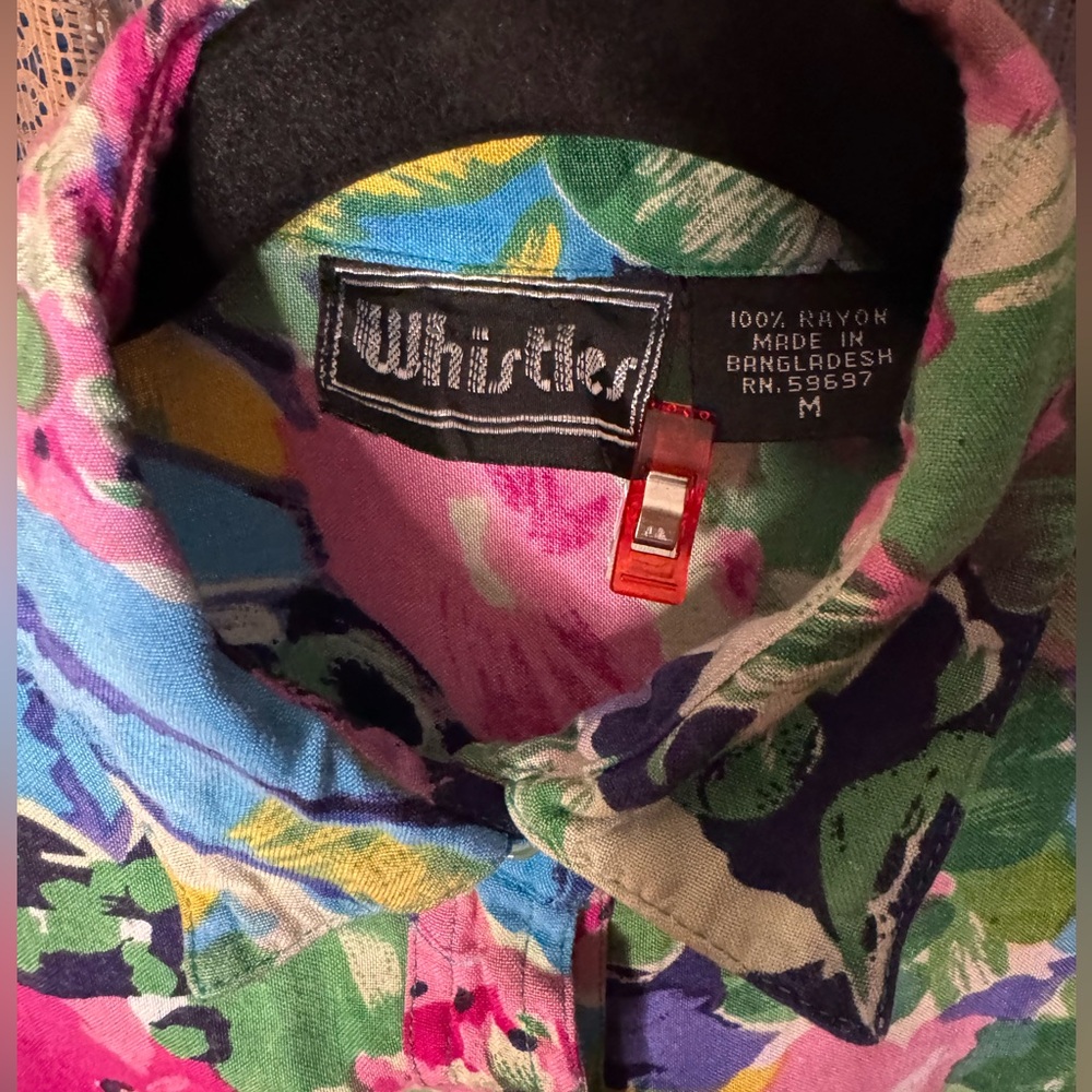 VTG Whistles Multicolor Floral Set - Picture 4 of 7